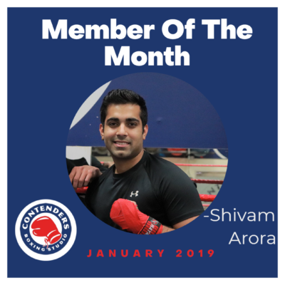 January 2019 – Shivam Arora