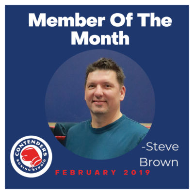 February 2019 – Steve Brown