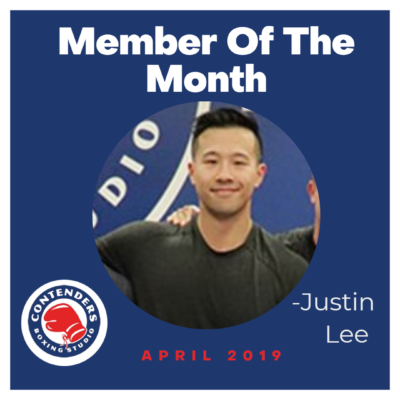 April 2019 – Justin Lee