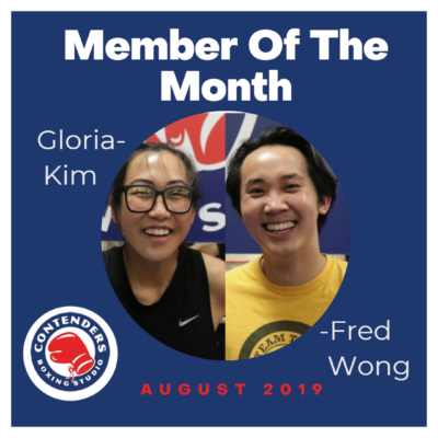 August 2019- Gloria Kim and Fred Wong