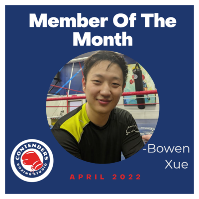 April 2022 – Bowen Xue