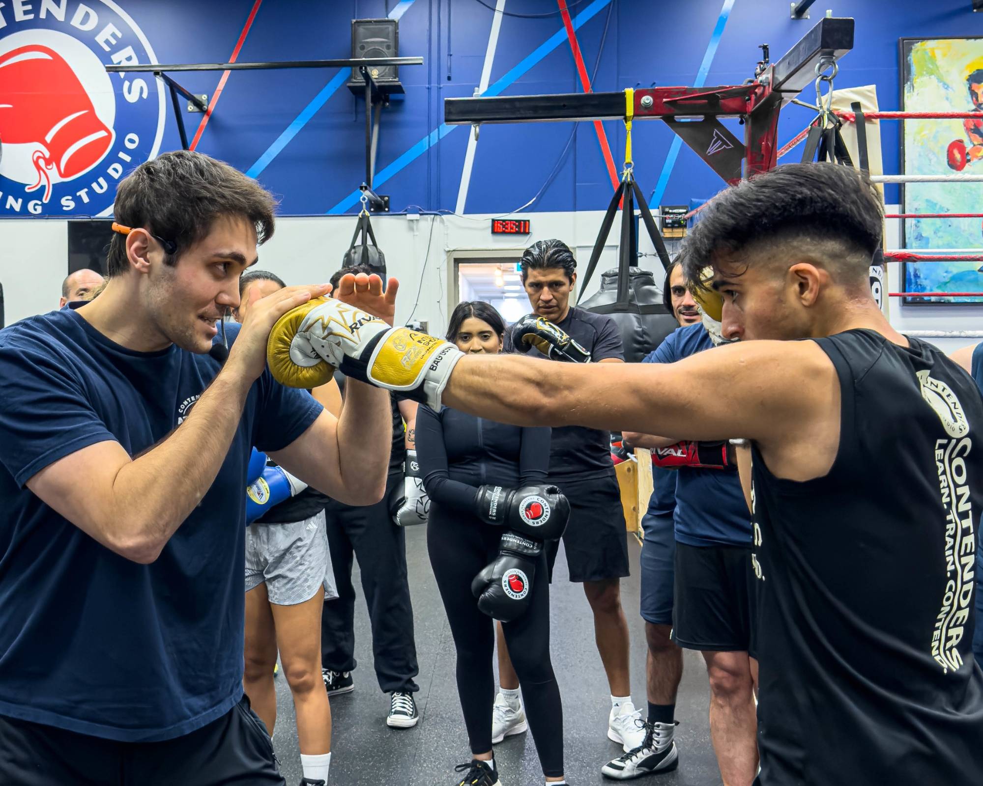 Boxing Class (Max and Santiago)