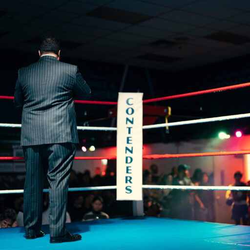 boxing match competition at contenders