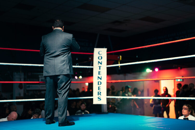 boxing match competition at contenders