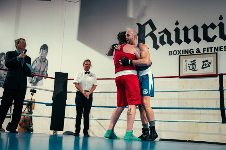 boxing match at contenders