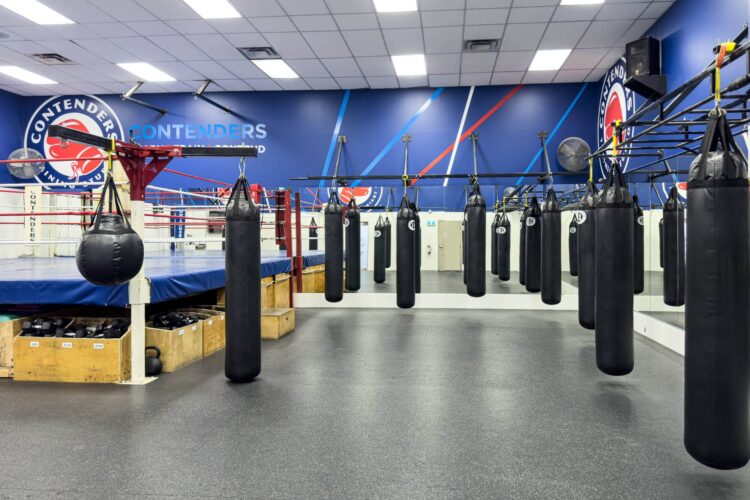 Boxing Gym cardio fitness section