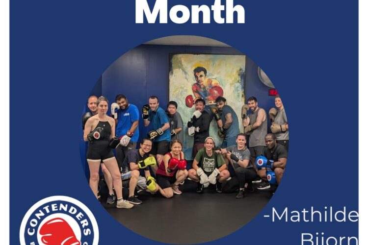 Contender of the Month